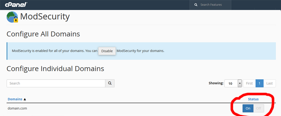 ModSecurity Configuration